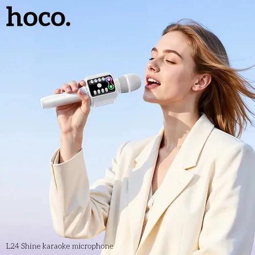 HOCO L24 Karaoke Bluetooth Microphone with BT Speaker
