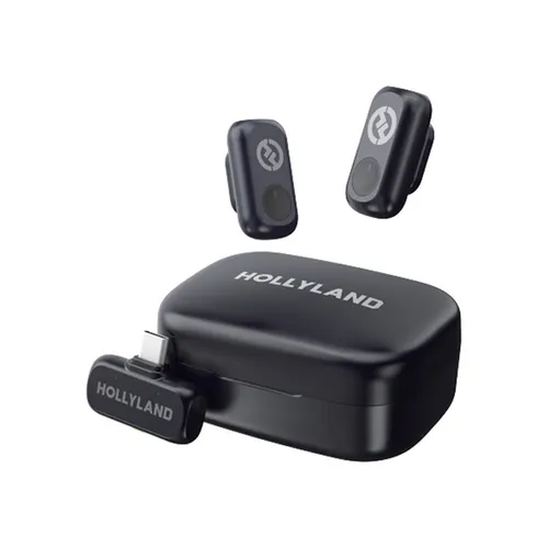 Hollyland Lark A1 Wireless Lavalier Microphone Duo with USB-C Connector