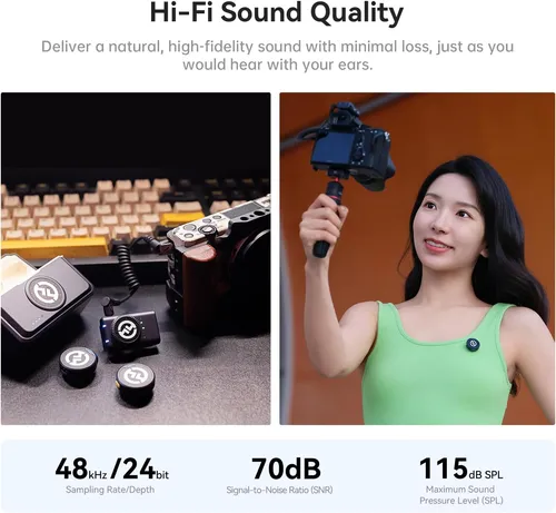 Hollyland Lark M2 Wireless Lavalier Microphone