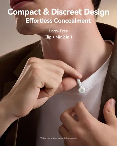 Hollyland Lark M2S Wireless Lavalier Microphone