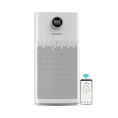 Honeywell Air Touch P2 4-in-1 Compound Filter with Pre-Filter,Nano-Silver Anti Bacterial HEPA H13 &amp;Activated Carbon Filter Removes 99.99% Allergens Pollutants PM2.5 VOCs Smoke Toxic Fume