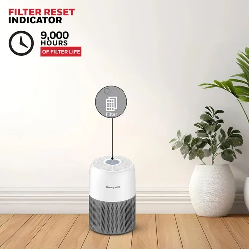 Honeywell Air Touch V1 Air Purifier for Home & Office, 3-in-1, Pre, H13 HEPA, Activated Carbon, Removes 99.99% Pollutants, Allergens, Pet Danger, Smoke, Dust & Pollens