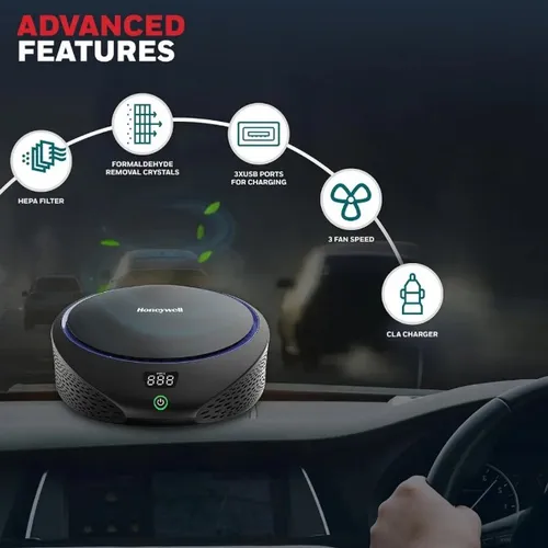 Honeywell Move Pure 5 Car Air Purifier