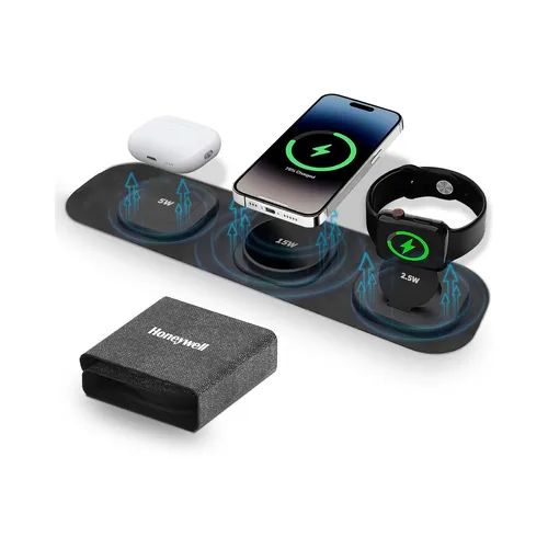 Honeywell Zest Wireless 3-in-1 Magnetic Foldable Charger