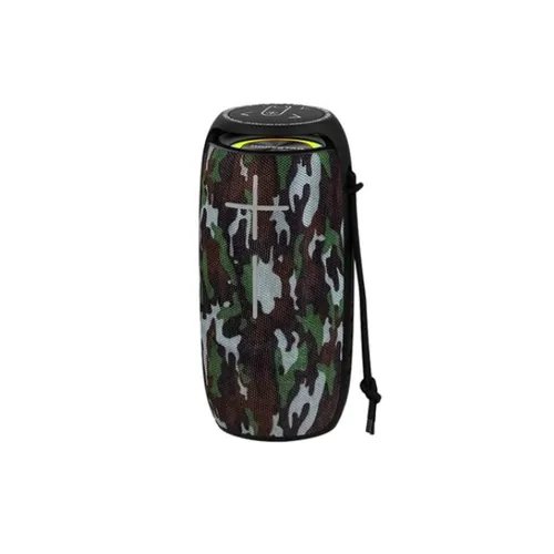 Hopestar P29 TWS Portable Outdoor Waterproof Round Square Head Bluetooth Speaker, Support Hands-free Call & U Disk & TF Card & 3.5mm AUX & FM