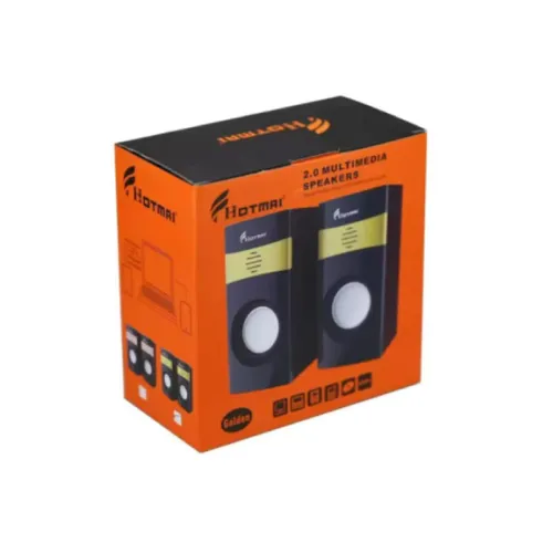 Hotmai A12 Portable Multimedia Wired USB 2.0 Speaker for Mobile