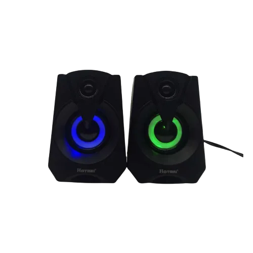 Hotmai LED Multimedia 2.0 Speaker HT-127