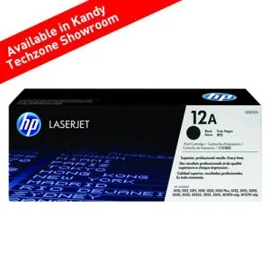 HP 12A Black Original LaserJet Toner Cartridge