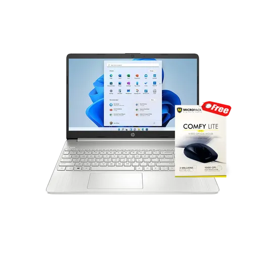 HP 14S-DQ2888TU CORE i5 11GN|8GB|512SSD|MSO2019|IRIS XE|W11|SIL(2y)