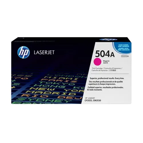 HP 504A LaserJet Toner Magenta Cartridge