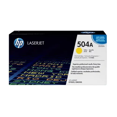 HP 504A LaserJet Toner Yellow Cartridge