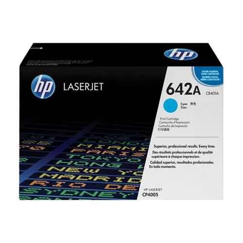 HP 642A LaserJet Toner Cyan Cartridge