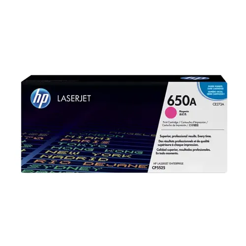 HP 650A LaserJet Toner Magenta Cartridge