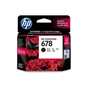 HP 678 Black Original Ink Advantage Cartridge