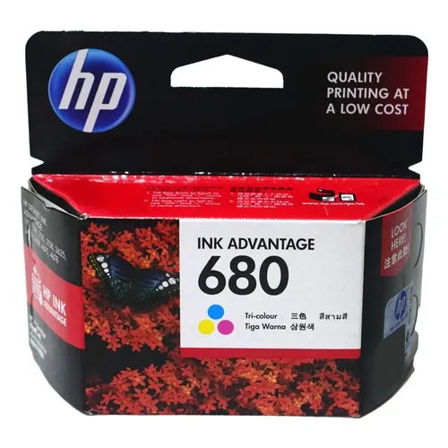 HP 680 Tri-color Original Ink Advantage Cartridge