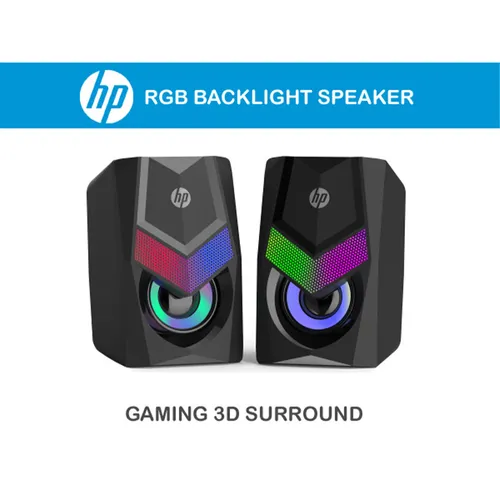 HP DHE-6000 RGB Wired Computer Speaker