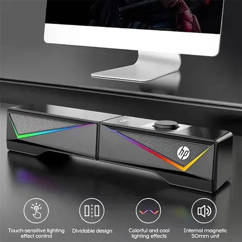 HP DHE-6005 RGB Multimedia Speaker