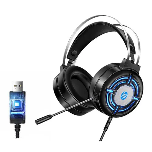 HP H120G USB 2.0 Wired Over-Ear Gaming Headset