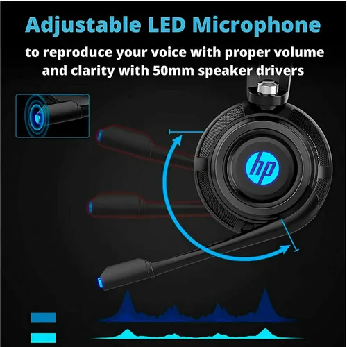 HP H200S Wired Over-Ear Gaming Headset