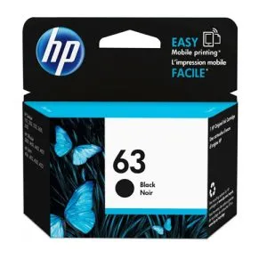 HP Ink 63 Black Original Cartridge