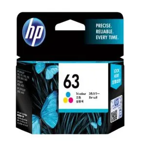 HP Ink 63 Colour Original Cartridge