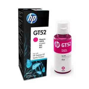 HP Ink GT52 Magenta Original Ink Bottle