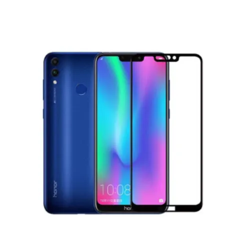 Huawei Honor 8C Full Glue Tempered Glass Screen Protector