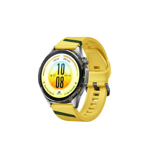 Huawei Watch GT 7 46MM – Stainless Steel/Gray – Yellow