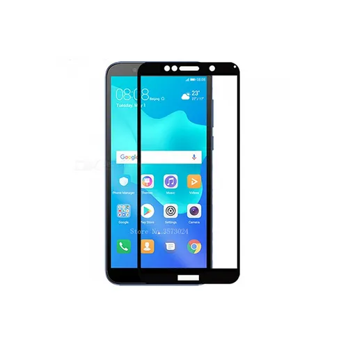 Huawei Y5 Prime 2018 Full Glue Tempered Glass Screen Protector
