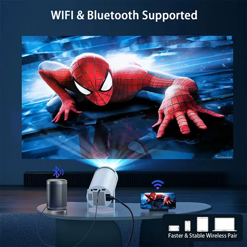 HY300 M1 Mini LED Smart 4K Android 12 WiFi BT5.0 Projector