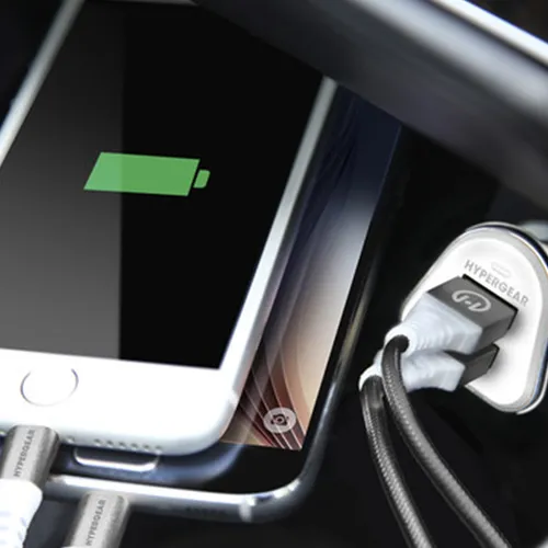 HyperGear 3.4A Dual Port USB Car Charger
