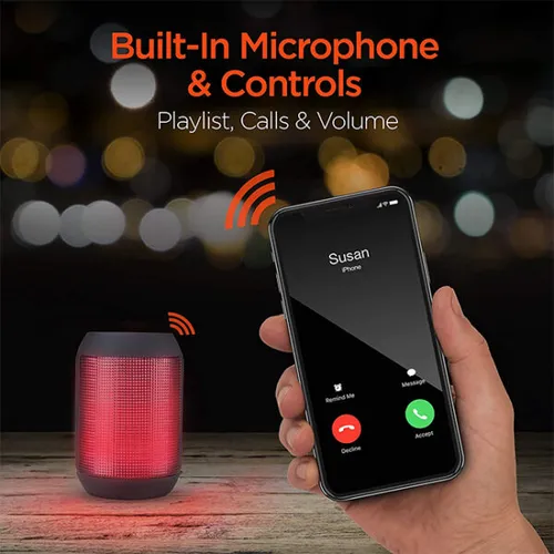 HyperGear RaveMini Wireless LED Speaker