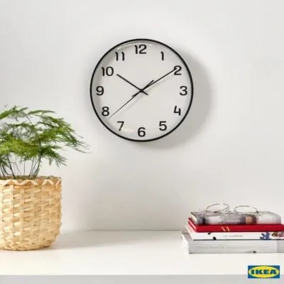 Ikea PLUTTIS Wall clock
