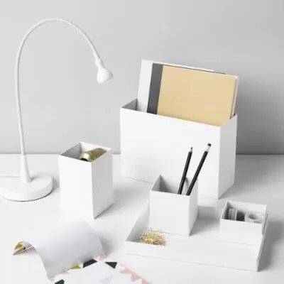 Ikea TJENA Desk organizer – White