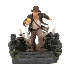 Indiana Jones: Raiders of The Lost Ark (Escape with Idol) Deluxe Gallery Diorama