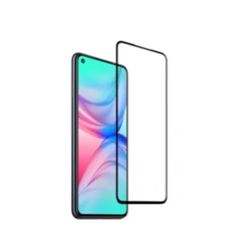 Infinix Hot 10 Full Glue Tempered Glass Screen Protector
