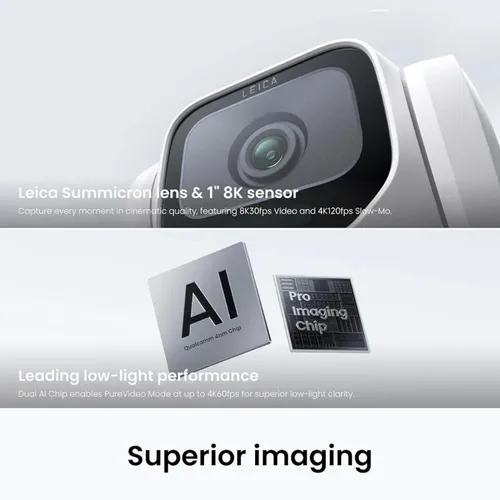 Insta360 Luna Pro 8K Gimbal Camera With 1" Sensor