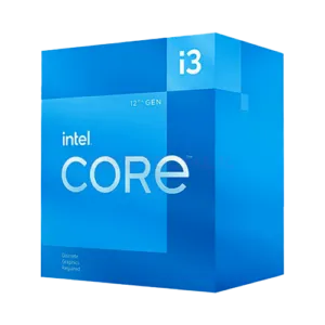 Intel Core i3 -12100F Processor – 4 core 8 Thread – 12MB Cache, up to 4.30GHz