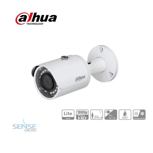 IP CAMERA - DAHUA DH-HAC-HFW1200SP-POC-0360B 2MP PoC IR BULLET