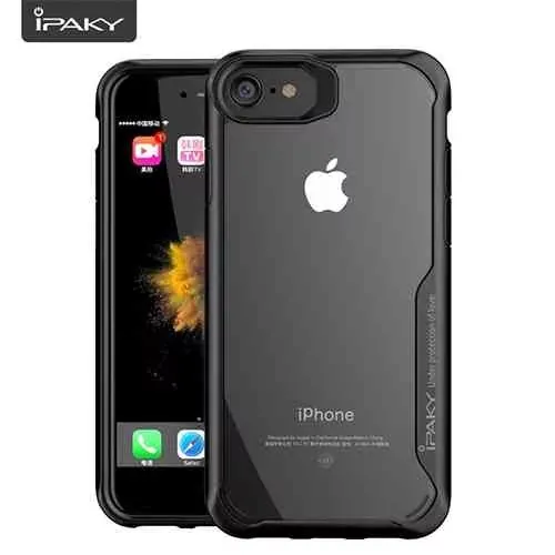 iPaky HD Transparent PC Hard Back Cover For iPhone 7