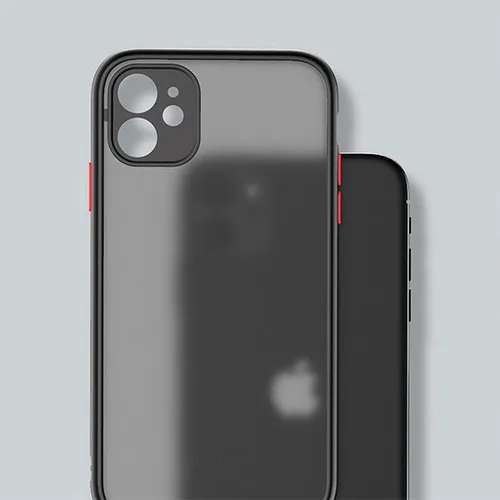 iPhone 12 Camera Lens Bumper Protection Hard Case