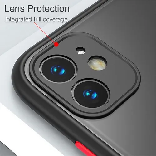 iPhone 12 Camera Lens Bumper Protection Hard Case