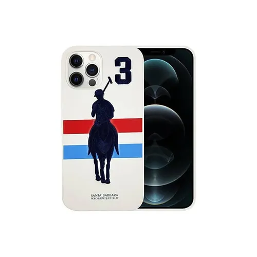 iPhone 12 Garnier Series Genuine Santa Barbara Leather Case