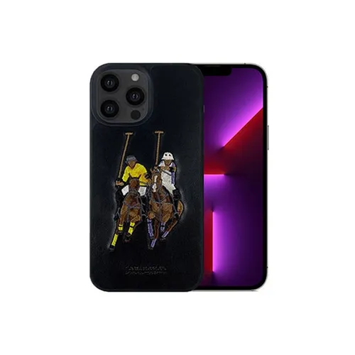 iPhone 13 Pro Max Jockey Series Genuine Santa Barbara Leather Case