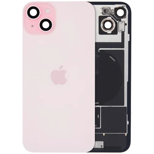 Iphone 15 Plus back glass with MagSafe – Pink(HQ)