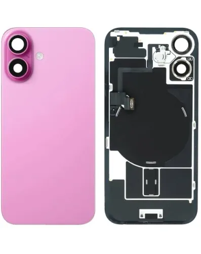 iPhone 16 Plus back glass with MagSafe – Pink (HQ)