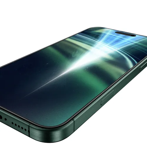 iPhone 16 Pro Max Green Lion 9H Steve Glass Strong Tempered