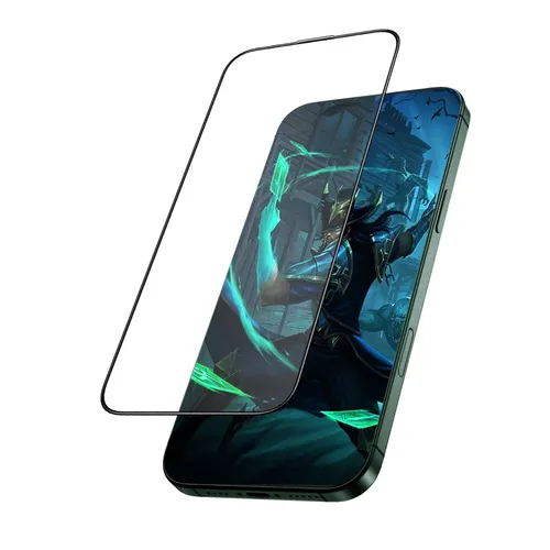 iPhone 16 Pro Max Green Lion 9H Steve Glass Strong Tempered