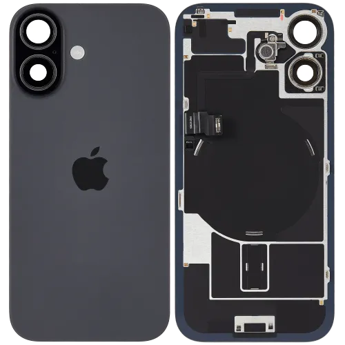iPhone 17 back glass with MagSafe – Black (HQ)