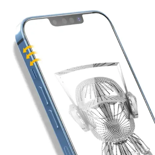 ITOP high-hardness high-definition transparent tempered glass with dust-proof mesh screen protector for iPhone